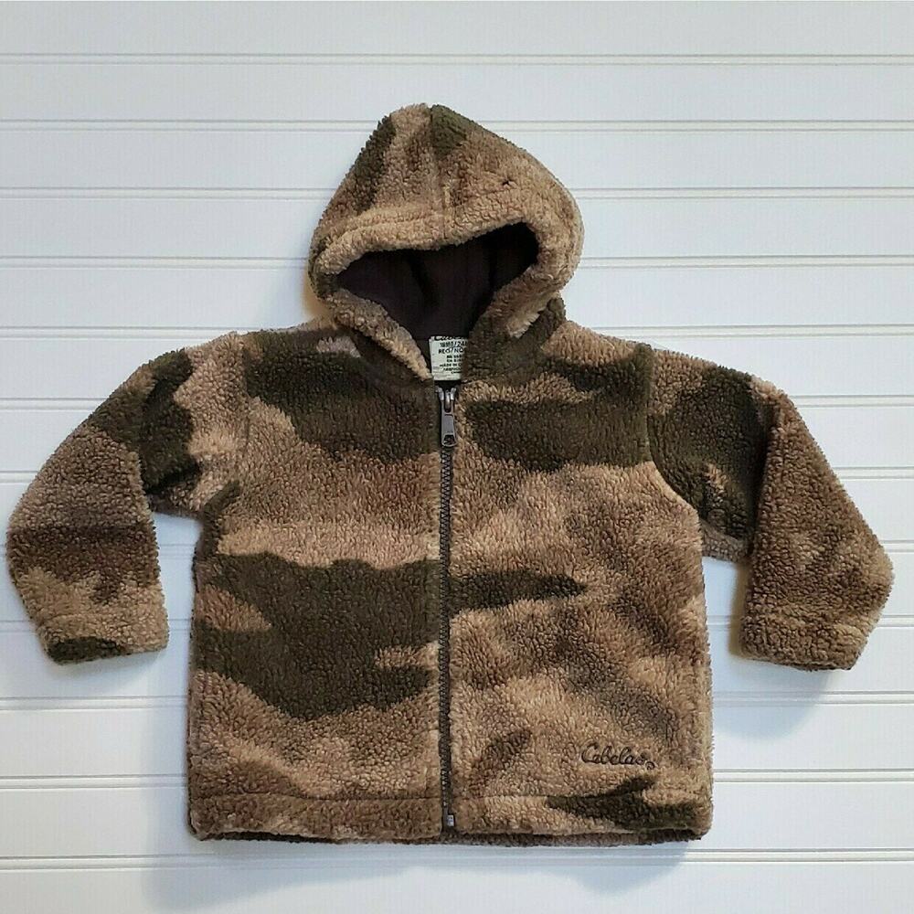 Cabela's Camo Sherpa Fleece Jacket